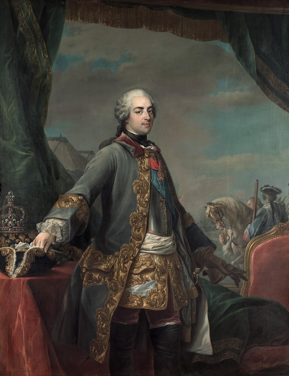 5 B Portrait de Louis XV, Carle Van LOO (1705-1765) Turquin, experts en tableau