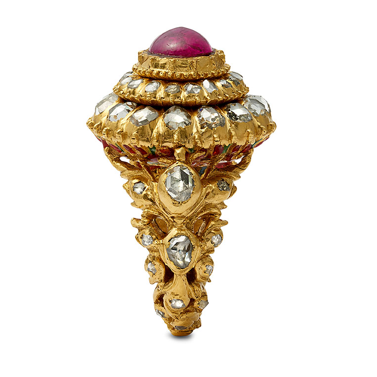 Samina Gold ring view 03