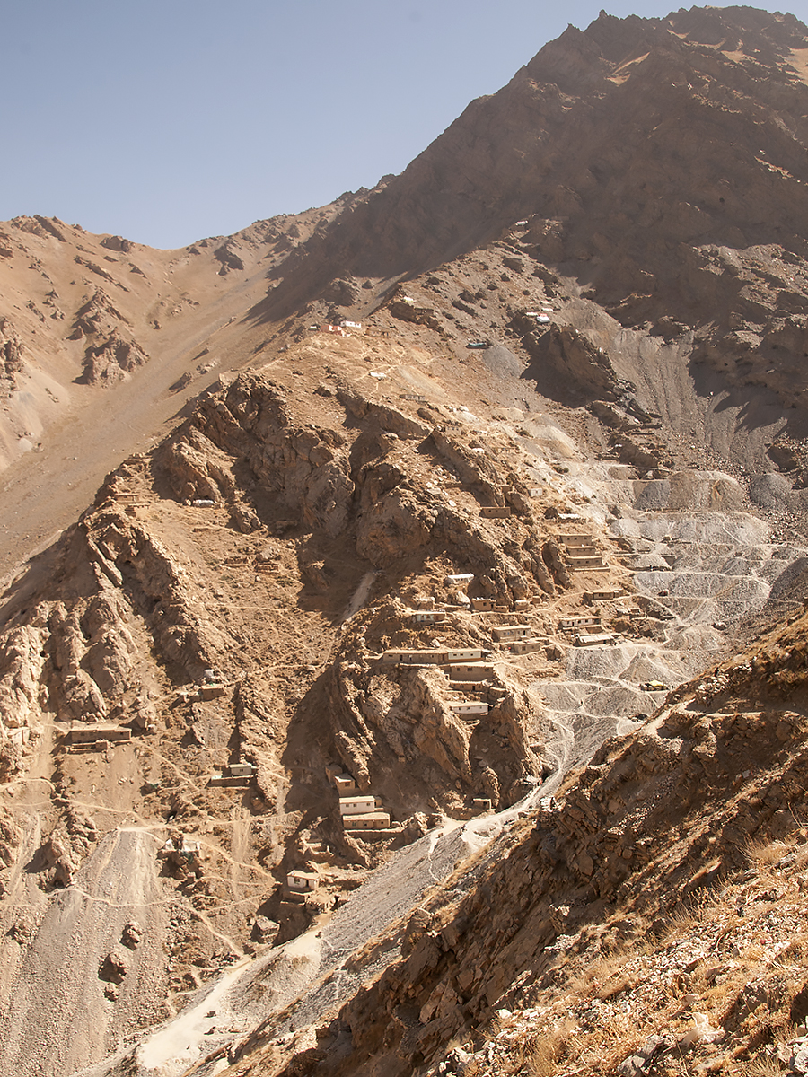 La mine de khenj, Vallée du Panjshir, Afghanistan. Photo : Vincent Pardieu.