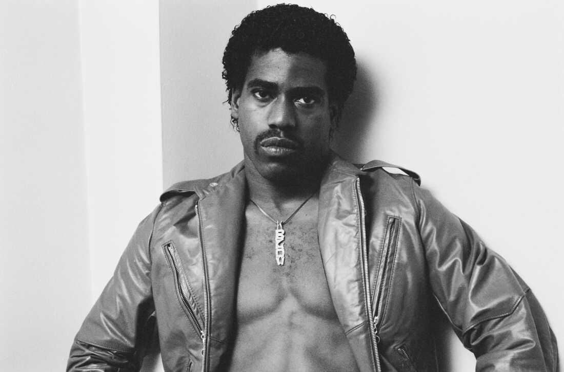 Le rappeur Kurtis Blow, vers 1980.