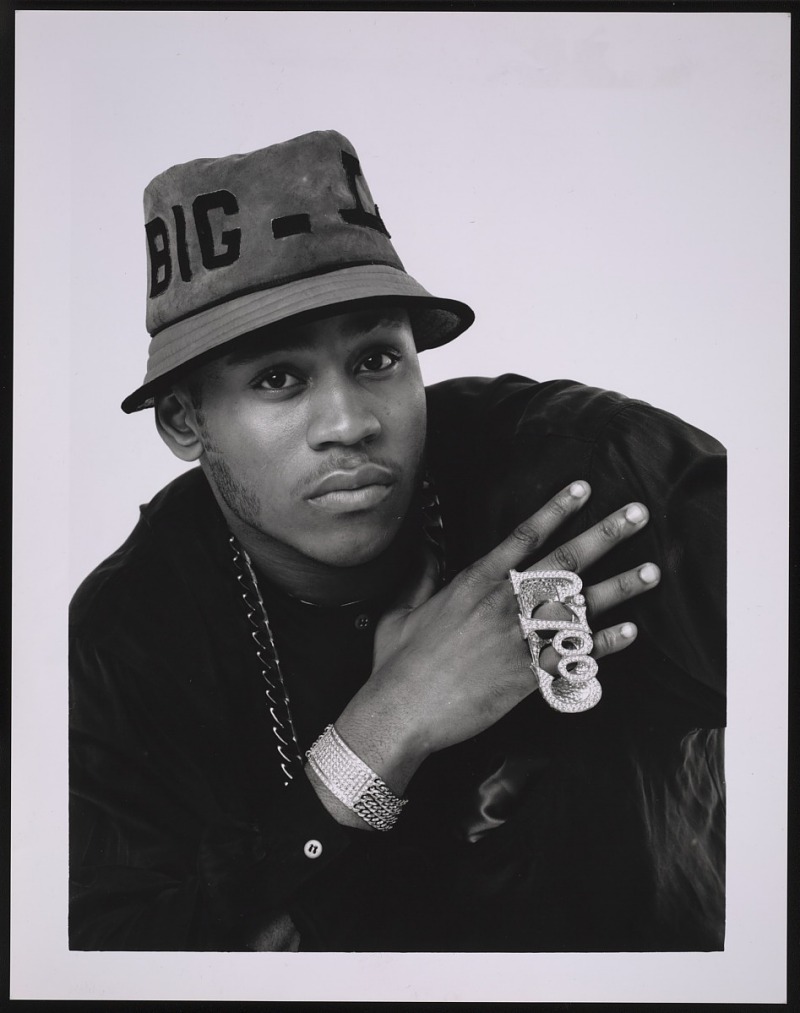 Le rappeur LL Cool J en 1987 photographié par Janette Beckman.