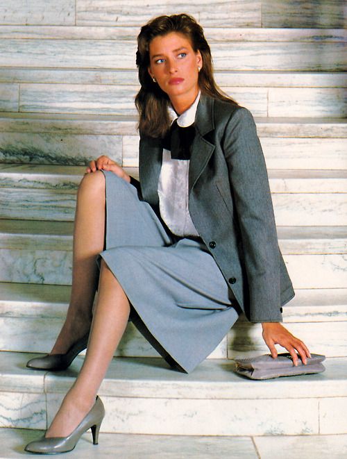 Photograph by Eric Boman for Vogue Patterns, July-August 1982.