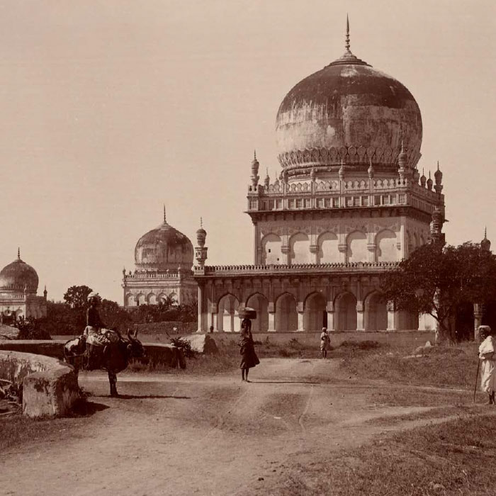 À Golconde en 1688 - Photo de Lala Deen Dayal © The J. Paul Getty Museum