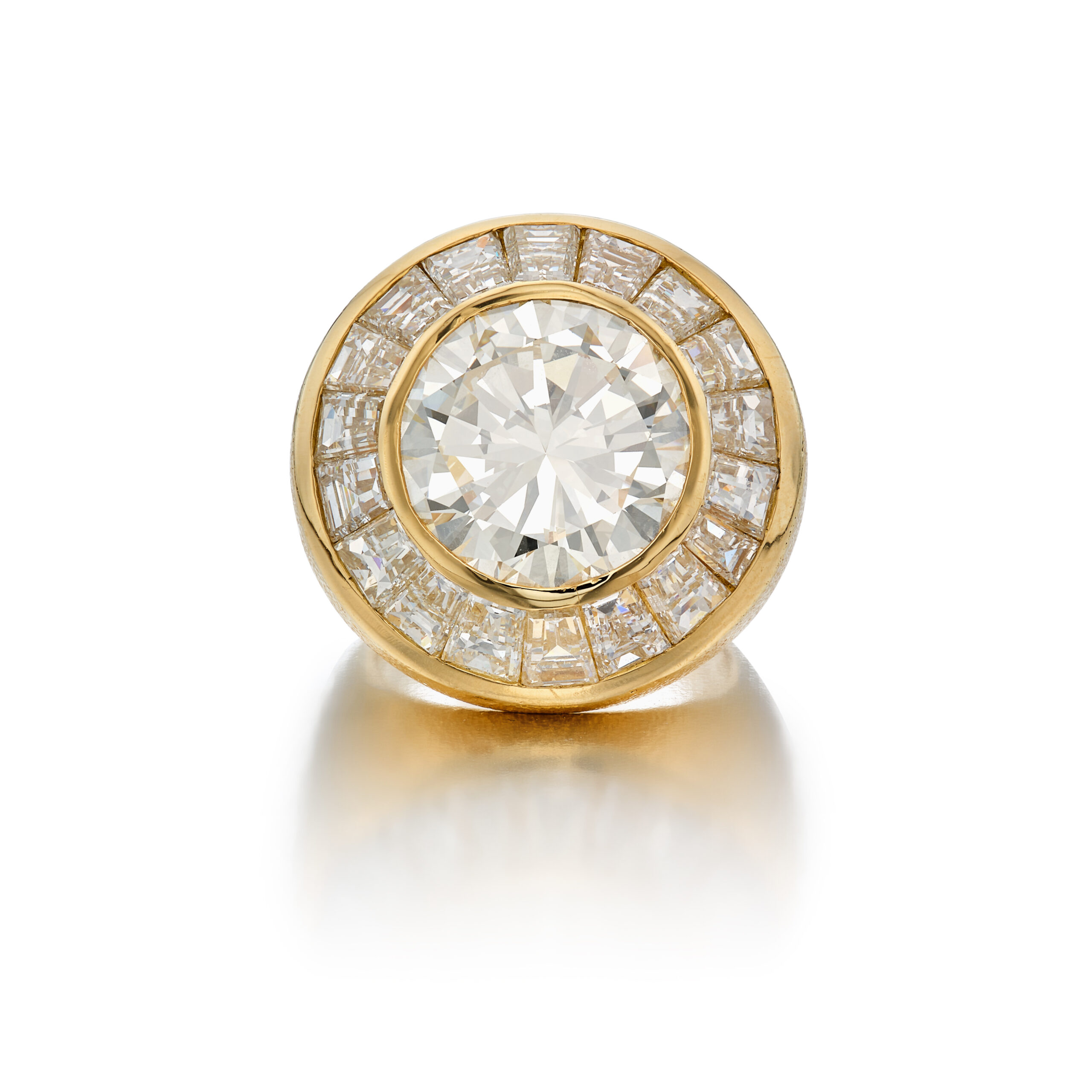 Bague en or et diamant David Webb